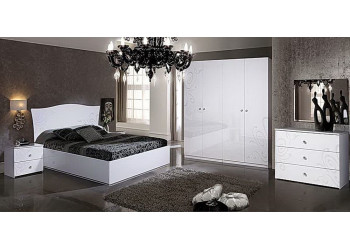 Модульная спальня Европа-9 (white-белая) 