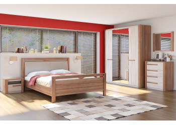 Модульная спальня Верона (Кураж)