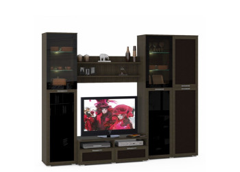 Модульная гостиная Домино Нижегородмебель и К