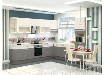 Модульная кухня Графит