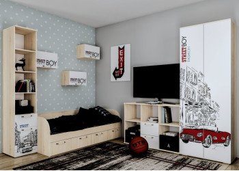 Модульная детская Сенди БТС