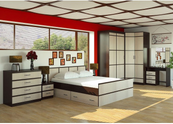 Модульная спальня Сакура БТС