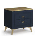 Тумба прикроватная 2 ящика Вега Сапфир СП.0331.401.001