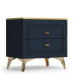 Тумба прикроватная 2 ящика Вега Сапфир СП.0331.401.001