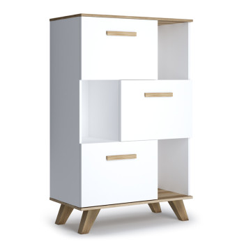 Шкаф низкий с нишами Вега Скандинавия ГТ.0129.306.001