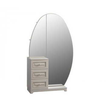 Белла Напольное зеркало-шкафчик Шкаф комбинированный (зеркало)