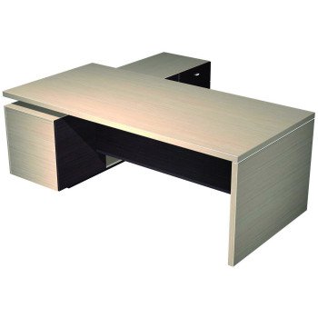 Esperto Стол руководителя слоткомэкраном и с опорной тумбой правой Esperto Стол руководителя слоткомэкраном и с опорной тумбой правой