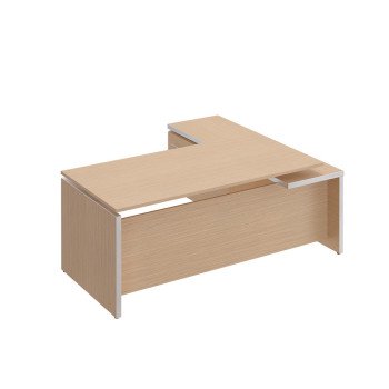 Reventon Стол руководителя с брифинг приставкой боковой левой