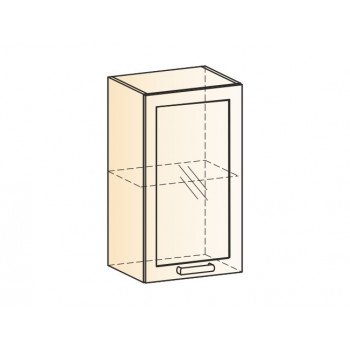 Яна Шкаф навесной 400 витрина