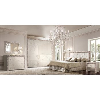 Тиффани Премиум Спальня серебро