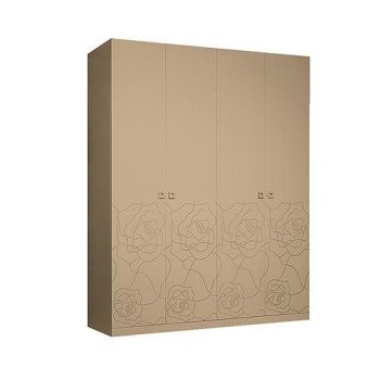 Роза Шкаф 4-х дв. для платья и белья Роза Шкаф 4-х дв. для платья и белья