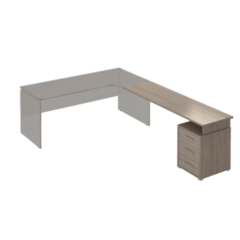 Приставка боковая с тумбой Омега СВ33