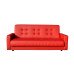 Диван Аккорд красная экокожа