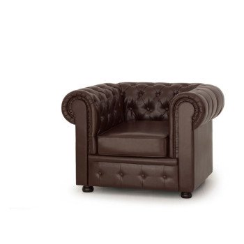 Кресло Честер коричневый