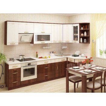 Каролина 11 Кухонный гарнитур угловой 20 (ширина 300x130 см)