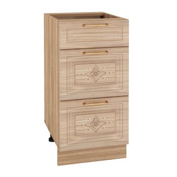 73.59 Шарлотта Стол кухонный (3 ящика с метабоксами)