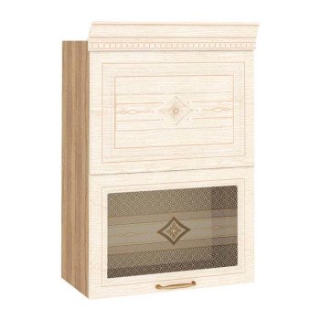 73.80 Шарлотта Шкаф-витрина кухонный (с системой плавного закрывания)