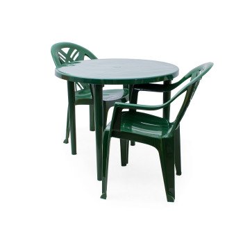 Комплект Престиж 2 кресла, стол круглый