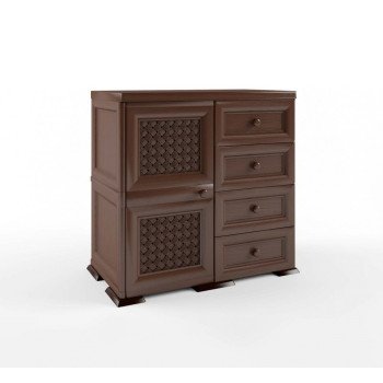 Комод пластиковый УЮТ Э-114 Комод пластиковый УЮТ Э-114