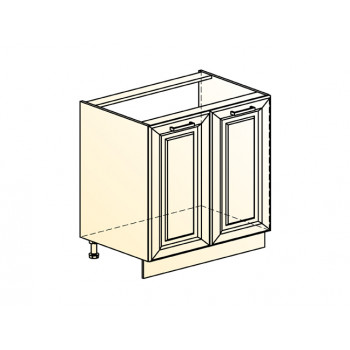 Атланта Шкаф рабочий под мойку L800 (2 дв. гл.) (эмаль)