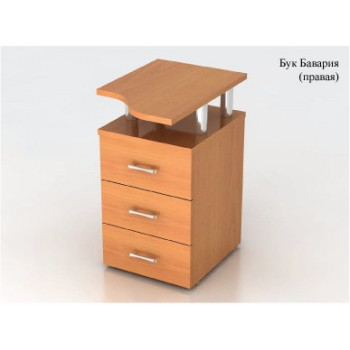 Тумба криволинейная правая Монолит ТМ28