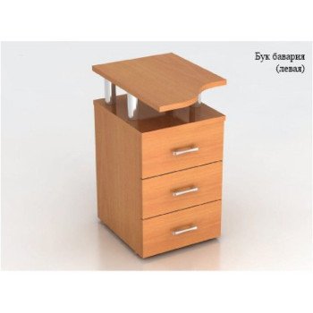 Тумба криволинейная левая Монолит ТМ29