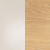 Бежевый / Неокрашенный дуб светлый