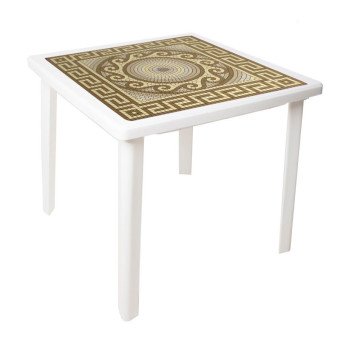 Стол квадратный Греческий орнамент Стол квадратный Греческий орнамент