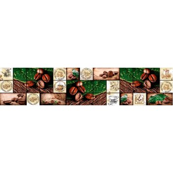 Пристеночная панель Кофе