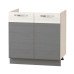 74.51 Графит Напольный шкаф под мойку 74.51 Графит Напольный шкаф под мойку