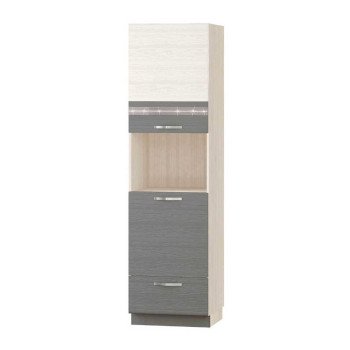 74.76 Графит Пенал кухонный (лев/прав)