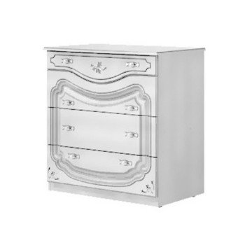 СП-002-15 Орхидея Комод (белый полуглянец)