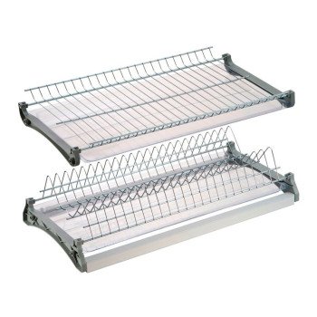 Сушка для посуды в шкаф 60 см хром