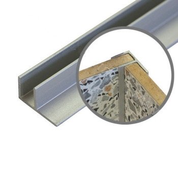 Планка угловая для пристеночной панели F-образн.