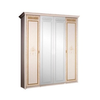 Карина-3 Шкаф 4-х ств. (беж)