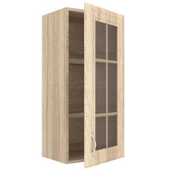 ЛД 235.332 Кантри Сонома Шкаф 400 высокий стекло (выставочный образец)