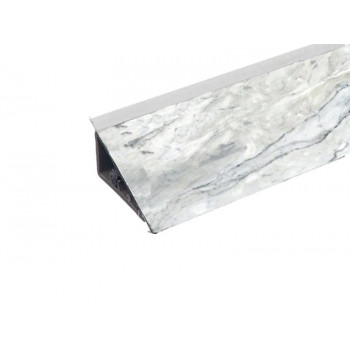 Плинтус PERFETTO-LINE Brazilian marble 8055 (заглушка 219725-006)