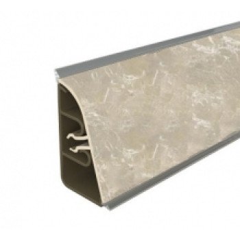 Плинтус для столешницы Thermoplast AP740 Цвет 1330 Мрамор серебристый 3 м Плинтус для столешницы Thermoplast AP740 Цвет 1330 Мрамор серебристый 3 м