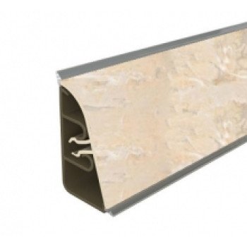 Плинтус для столешницы Thermoplast AP740 Цвет 1225 Оникс бежевый 3 м
