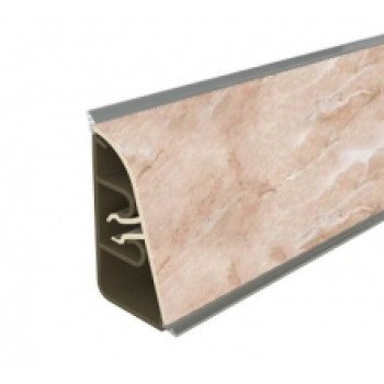 Плинтус для столешницы Thermoplast AP740 Цвет 1226 Мрамор бежевый 3 м