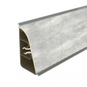 Плинтус для столешницы Thermoplast AP740 Цвет 1258 Stromboli grey 3 м