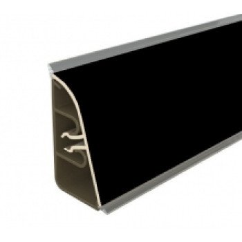 Плинтус для столешницы Thermoplast AP740 Цвет 1910 Чёрный матовый 3 м