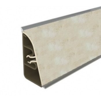 Плинтус для столешницы Thermoplast AP740 Цвет 193 Светлый мрамор 3 м