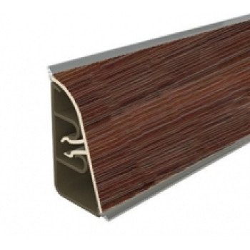 Плинтус для столешницы Thermoplast AP740 Цвет 1350 Венге седой 3 м