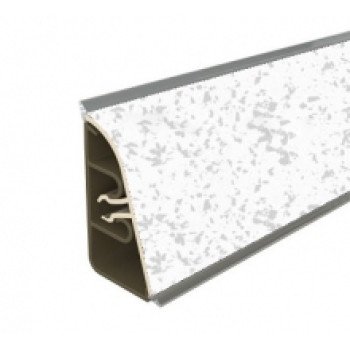 Плинтус для столешницы Thermoplast AP740 Цвет 1375 Белый кристалл 3 м
