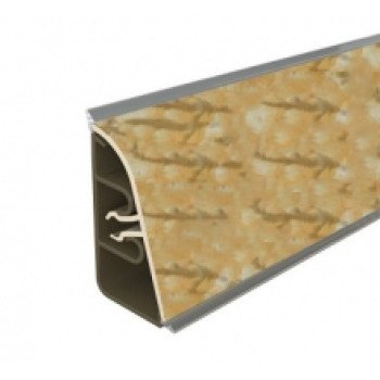 Плинтус для столешницы Thermoplast AP740 Цвет 146 Бежевый мрамор 3 м