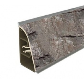 Плинтус для столешницы Thermoplast AP740 Цвет 1341 Мрамор чёрный 3 м