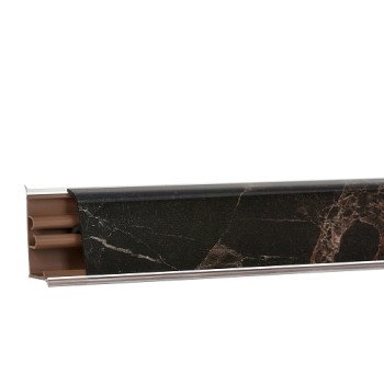 Плинтус для столешницы Korner - Цвет: Мрамор марквина черный 20-371-0-6094