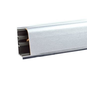 Плинтус для столешницы Korner - Цвет: Aлюминий сатина 20-37-0-450 Плинтус для столешницы Korner - Цвет: Aлюминий сатина 20-37-0-450