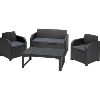 Комплект Orlando set + Lyon wicker table